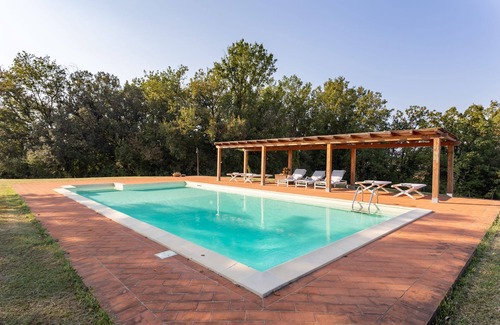 Montecalvoli Villa | Beautiful private villa for 8 guests with WIFI, private pool, TV, patio, panoramic view and park.