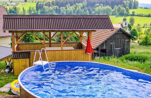 Haje nad Jizerou House | Beautiful private villa with WIFI, private pool, TV, terrace, pets allowed and panoramic view
