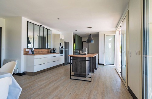 Dausse House | Beautiful private villa with private pool, WIFI, TV, terrace, panoramic view and parking