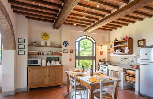 San Gimignano Villa | Beautiful private villa for 6 people with private pool, WIFI, TV, panoramic view and parking
