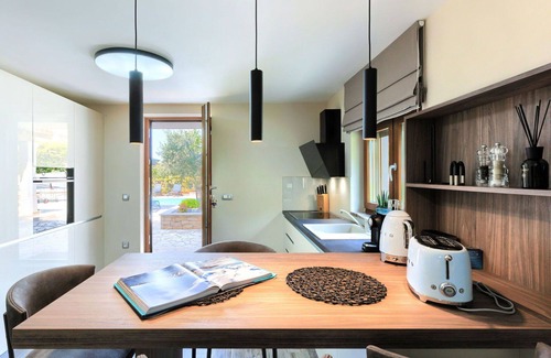 Kastelir-Labinci House | Beautiful private villa with WIFI, A/C, hot tub, private pool, TV, terrace, pets allowed and par.