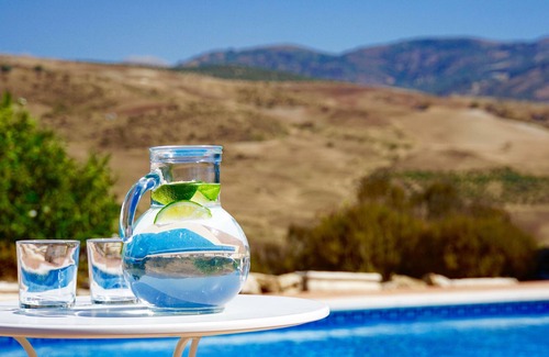 Valle de Abdalagis Villa | Beautiful rural Cortijo with large pool and breathtaking views