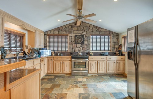 Bridgton House | Beautiful, secluded house located on water overlooking ski mountain