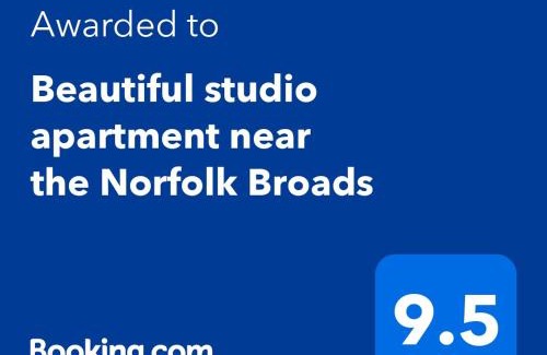 Rackheath Apartment | Beautiful studio apartment near the Norfolk Broads
