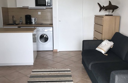 Cavaliere Beach Apartment | Beautiful Studio Cabin 50m from the beach of Cavalière completely new