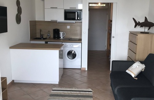 Cavaliere Beach Apartment | Beautiful Studio Cabin 50m from the beach of Cavalière completely new