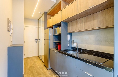 Campo Belo Apartment | Beautiful Studio With Pool in Campo Belo Hmc0320