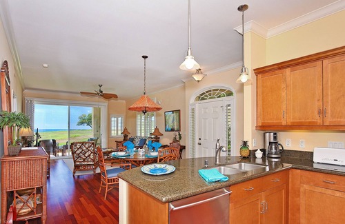 Ko Olina Condo | Beautiful Sunset and Oceanviews from Your Lanai at this Custom 2 Bed, 2 1/2 Bath Condo (KL23D)