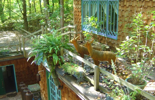 Bakersville House | Beautiful Three B/R three full bath Home on 1,800 Ft. of Waterfalls