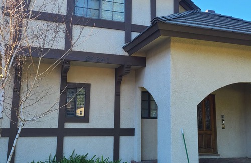 Newhall House | Beautiful Tudor Home with Pool in Peaceful Neighborhood