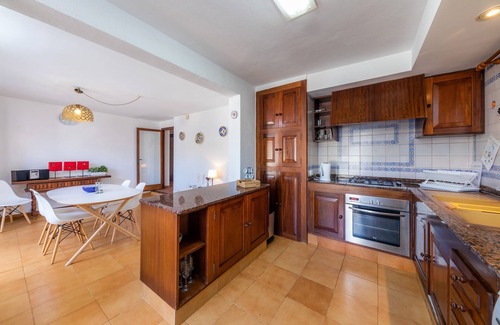 Can Picafort House | Beautiful Villa "Beach Palmitos" with Wi-Fi, Balcony, Garden, Terraces & Pool