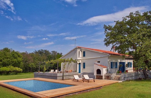 Garica Cabin | Beautiful villa with private pool on island Krk, ideal for lovers of nudism