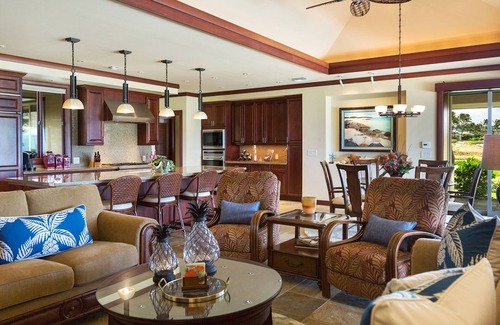 Kamuela Villa | 🌺Beautiful Waiulaula Villa - Ocean and Golf Views - Entertaining Lanai Galore!