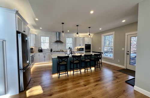 Denmark House | Beautiful waterfront home on quiet cove on Moose Pond. Perfect for 1-2 families