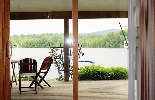 Pittsfield House | Beautiful Waterfront home with deep water dock on Onota Lake