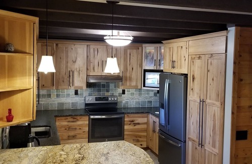 Harrietstown House | Beautiful Year Round Adirondack Home with Privacy, Hot Tub and Stunning Views