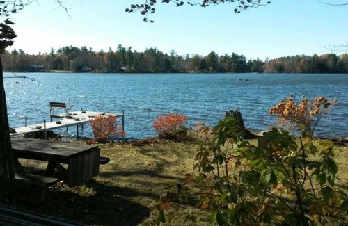 Manchester Cottage | Beautiful Year-Round West Facing Cottage on Maine Lake with Dock