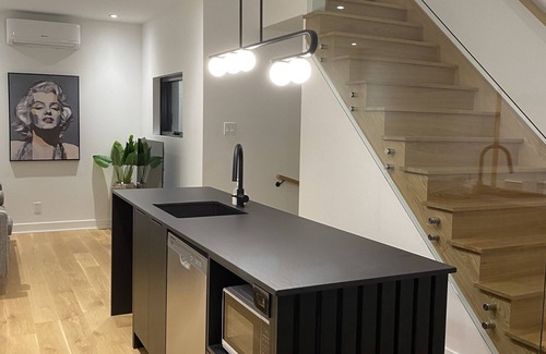 De Lorimier Condo | Beautifull, modern 3 bedrooms/3bathrooms condo in the Plateau Mont-Royal