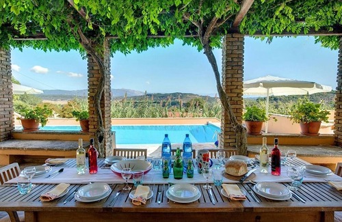 Vatos Villa | Beautifully Renovated 19th Century Country House, A/C, Private Pool, just 5mins from Ermones Beach!