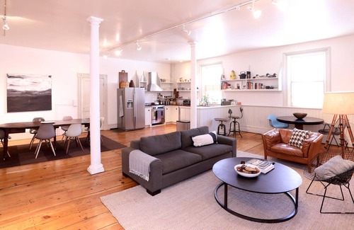 Stockbridge House | Beautifully Restored 1820s Industrial Loft Living On A Creek
