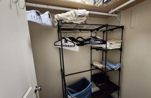 Clovis House | Bedroom with Private Bath/Closet & shared kitchen/laundry