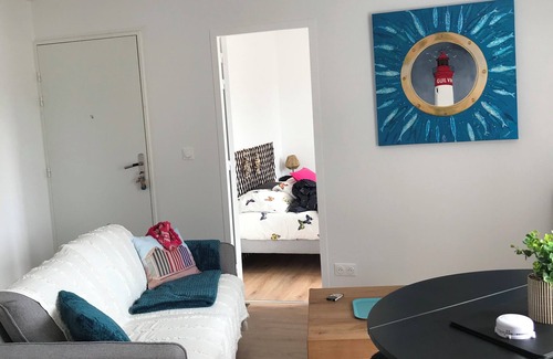 Kerherou Apartment | Beg Meil à 50 m de Plages à 30 m des Chemins Côtiers Appartement t2 Neuf Pour 4
