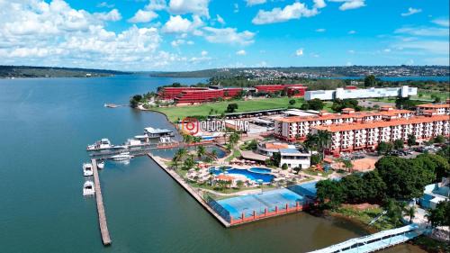 Smin Apartment | Belíssimo Flat no Lake Side - Beira Lago