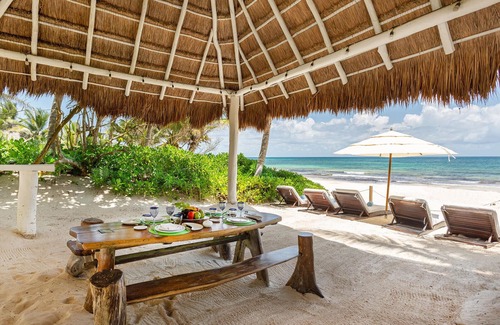 Xpu-Ha Villa | Bel Ha - 4 bedroom luxurious abode located on world's top rated beach!