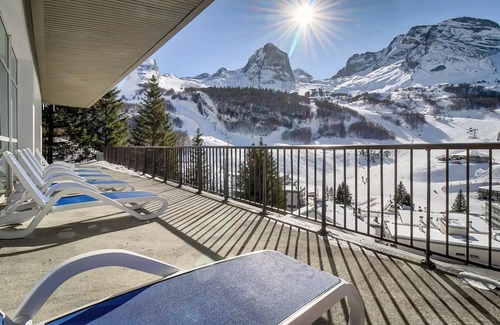 Eaux-Bonnes Apartment | Belambra Clubs Gourette - Lou Sarri - Half board - Classic Accommodation 2 Adults with balcony