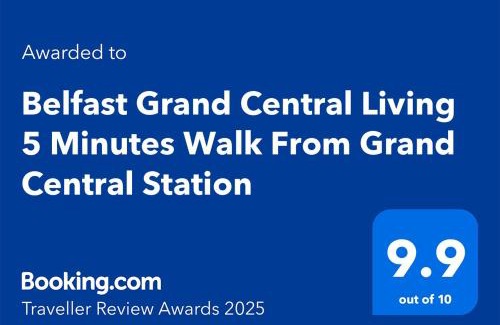 Belfast City Centre House | Belfast Grand Central Living 5 Minutes Walk From Grand Central Station