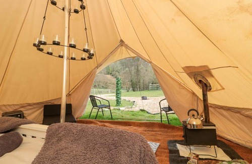 Camerton House | Bell tent 3