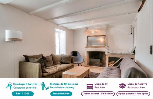 Le Bois-Plage-en-Re House | Belle maison avec jardin ombragé pour 11