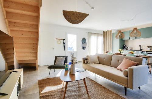 La Gueriniere House | Belle maison pour 8 - 250m de la plage - terrasse