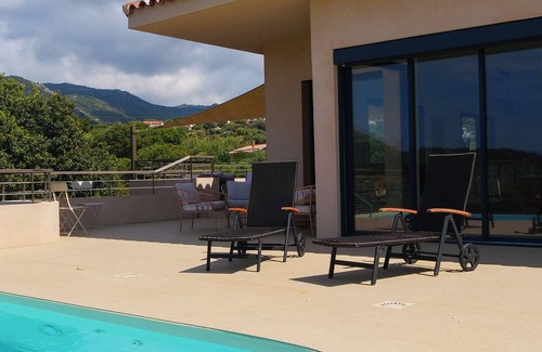 Monacia-d'Aullene Villa | Belle Villa Récente Avec Piscine , sud de la Corse à 7 mn des Plages