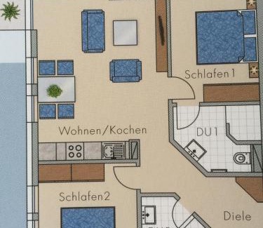 Ostseebad Baabe Apartment | "Bellevue" Villa Andrea