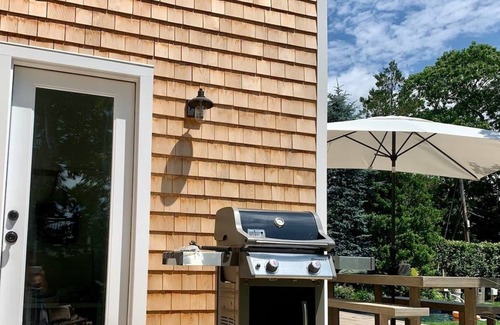 Bellport House | Bellport Village beach house + heated pool and barn / work space