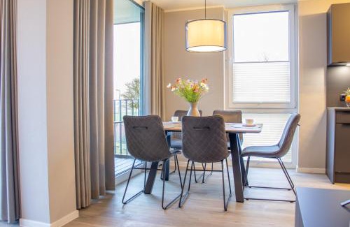 Marienleuchte Apartment | BeltBlick 16 - Moderne Ferienwohnung direkt an der Ostsee mit Meerblick und Sauna!