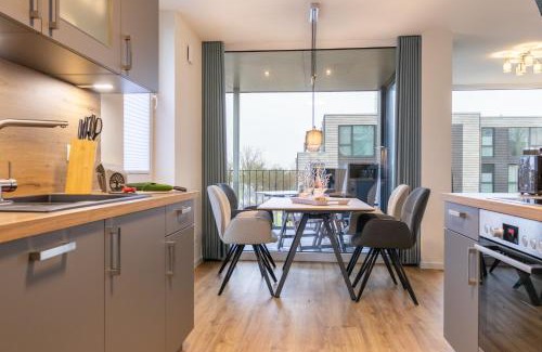 Marienleuchte Apartment | BeltBlick21 - Familienfreundliche Ferienwohnung mit Sauna & Meerblick!