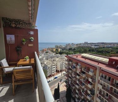 Benalmadena Costa Apartment | Benalmadena, Jupiter 1-Bedroom Apartment with Sea & Mountain Views, Pool & Garden