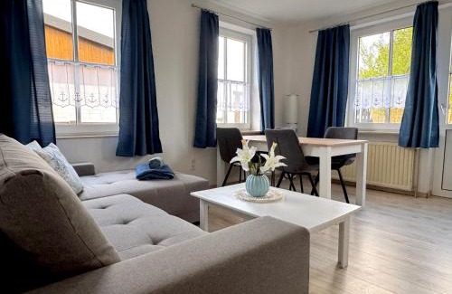 Bensersiel Apartment | Bensersiel Ferienwohnung Pirat mit Terrasse