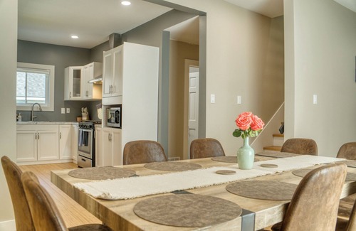 Fair Plain House | Benton Beach House: Bike to Beach & St. Joseph River, Arcade Games, Cornhole