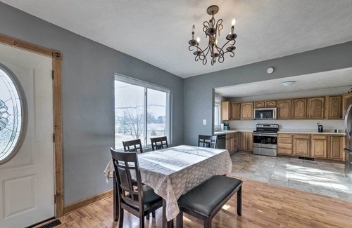 Benton House | Benton House w/ Fishing & Hunting On-Site!