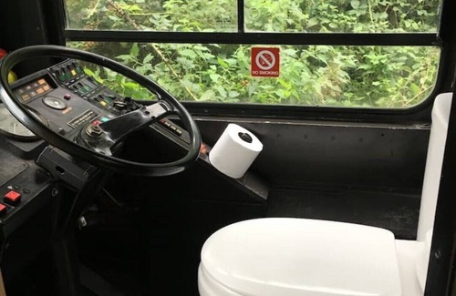 Sturminster Marshall Cabin | Bertie - The Double Decker Bus