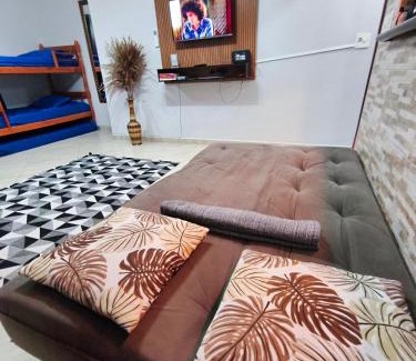 Centro Apartment | Bertioga Centro Apto 8 Pessoas, Frente Marina, Rio e Praia a 4 Min