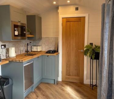 Llangollen House | Berwyn Lodge with private hot tub