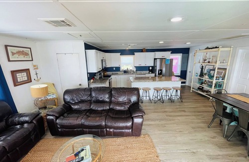 Cedar Lane House | Best Texas Fishing, Waterfront with a Swimming Pool and Pet Friendly