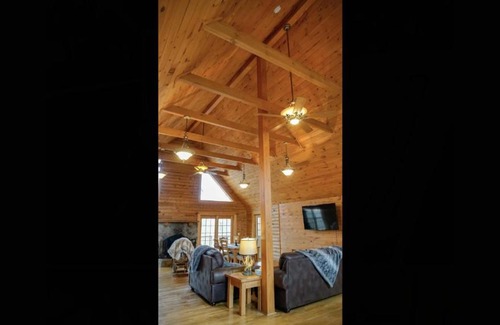 Fairview House | Bhattimore Cabin Custom Log Home