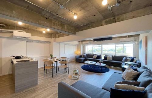 Hiroshima City Centre Apartment | bHOTEL Dai3Himawari - Amazing Dome View 30 sec PeacePark, Up to 10 ppl