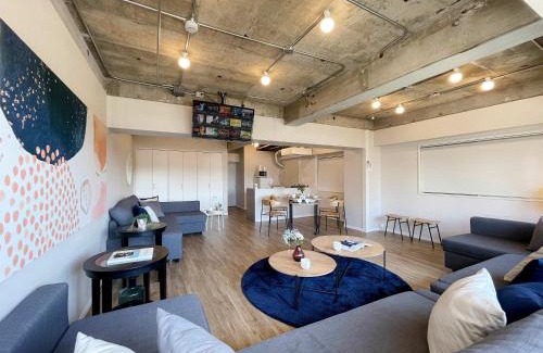 Hiroshima City Centre Apartment | bHOTEL Dai3Himawari - Amazing Dome View 30 sec PeacePark, Up to 10 ppl