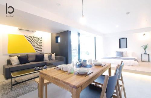 Hiroshima City Centre Apartment | bHOTEL Heiwaodori 401 - Brand New Apt Famous Hiroshima Dori 6ppl